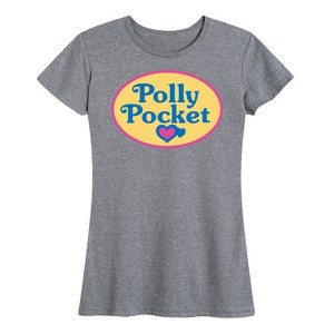 Women's - Polly Pocket - Polly Pocket Color Logo Short Sleeve Graphic T-Shirt - 1 of 4