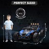 Garvee 24V 2WD Single-Seat Kids UTV Ride-On Toy with Remote Control LED Lights and MP3 Player for Ages 3+ - 3 of 4
