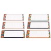 Juvale 6-Pack Magnetic Notepads for Refrigerator - Shopping List, To-Do, Memo, Scratch Pads (6 Floral Designs, 60 Sheets Each) - 3 of 3