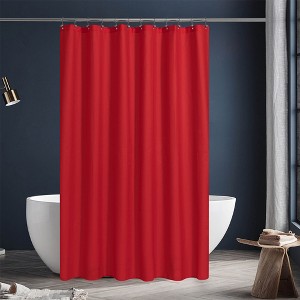 Awesome Home Waterproof Soft Fabric Shower Curtain or Liner - 1 of 4