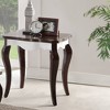 Acme Furniture Mathias Accent Table White/Walnut Finish - 2 of 4