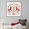Amanti Art Festive Season II by Dina June Canvas Wall Art Print Framed - 4 of 4