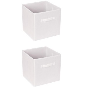 REGALWOVEN Collapsible Fabric Storage Bin with Handle for Organizing Clothes Books 2 Pcs - 1 of 4