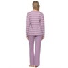 Felina - Jolie 2-Piece Henley Lounge Set - Relaxed Fit Knit Top & Pants with Pockets Loungewear - 3 of 3