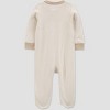 Carter's Just One You®️ Baby Boys' Striped Vegetables Sleep N' Play - Ivory - 3 of 3