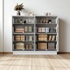 8 Drawer Dresser for Bedroom, 47.2''W Modern Long Storage Cabinet, Wooden Chest of Drawers for Clothes, TV Stand, Entryway, Closet, Living Room - 3 of 4