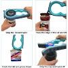 Arthritis Jar Opener for Weak Hands - Easy Turn Can & Bottle Opener for Seniors and Low Strength - 3 of 4