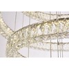 Elegant Lighting Monroe 7 - Light Chandelier in  Chrome - 4 of 4