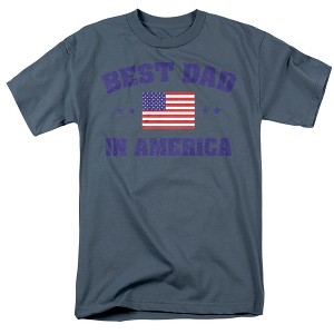 Men's Father's Day Best Dad in America T-Shirt - 1 of 4