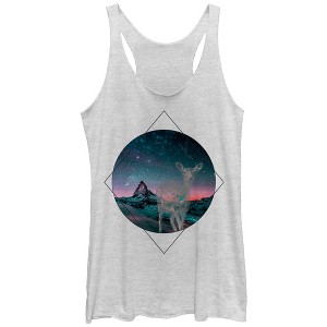 Women's Lost Gods Constellation Deer Racerback Tank Top - 1 of 3