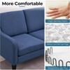 Karl Home |53.5 inch Square Arms Loveseat Sofa - 2 of 4