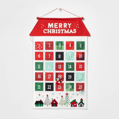 Merry Christmas House Oversize Advent Calendar - Wondershop™