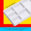 MEEDEN 9-Well News Ceramic Rectangle Artist Paint Palette for Watercolor Gouache Acrylic Oil Painting, 6-4/5 by 3-1/3-Inch - 3 of 4