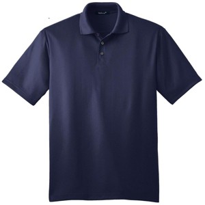 Mafoose Men's Short Sleeve Moisture-Wicking Performance Fine Jacquard Polo Shirt - 1 of 4