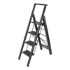 Topteng Foldable Clothes Drying Rack with 4-Step Ladder, Aluminum Frame, Easy Assembly, Indoor Outdoor Use - 2 of 4