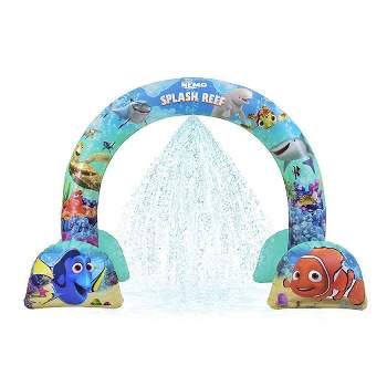GoFloats Disney Pixar Finding Nemo Reef Splash Kids' Inflatable Arch Sprinkler