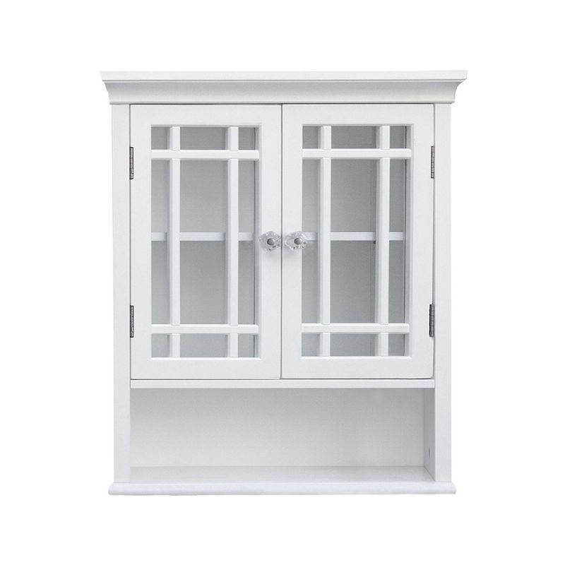 Neal Wall Cabinet with 2 Doors - Elegant Home Fashions, 1 of 12