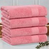 Luxury Cotton Heavyweight Solid Plush Towel Set by Blue Nile Mills - 2 of 4