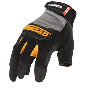 Ironclad Framer Men's Hook & Loop Fingerless Gloves Black/Gray XL 1 pk - 1 of 1
