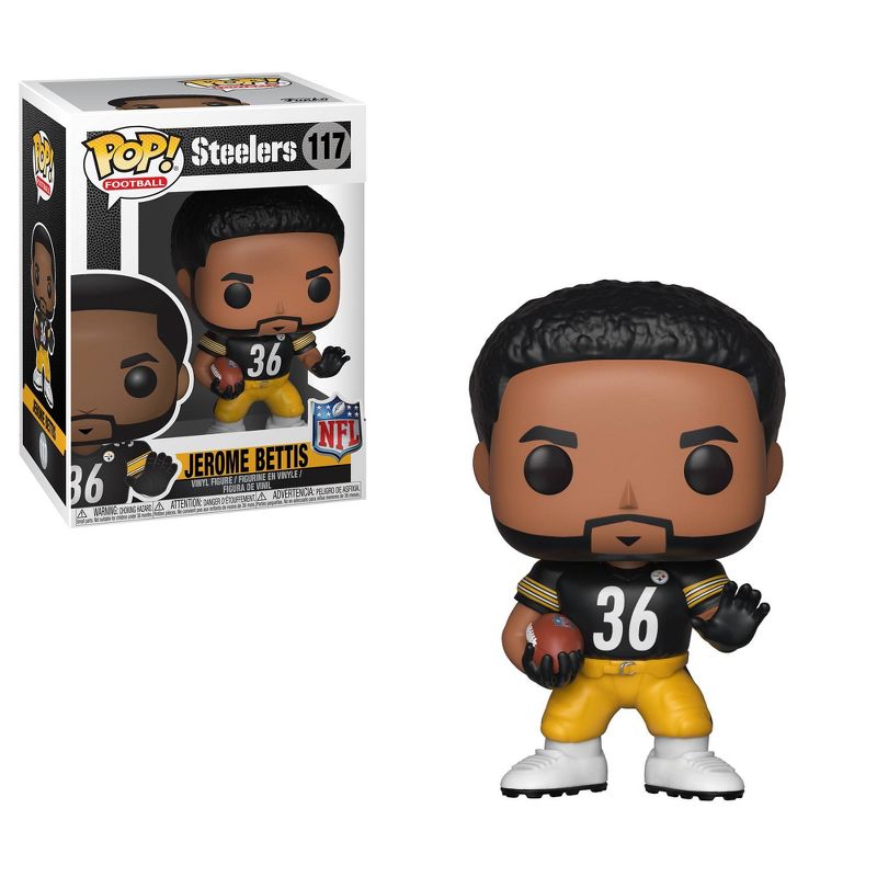 Funko POP! NFL: Pittsburgh Steelers Jerome Bettis, 1 of 4