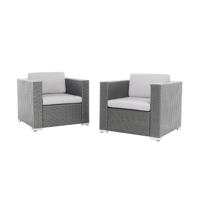 target grey wicker patio furniture