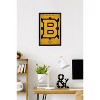 Trends International NHL Boston Bruins - Logo 25 Framed Wall Poster Prints - 2 of 4