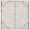 Sidewalk Gravel - 39.5" X 39.5" - Light Taupe/Black - Framed Linen Canvas - WLA2079 - Safavieh - 4 of 4