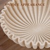 Aoibox Large Decorative Bowl, Modern Handicraft Bowls for Home Decor, Decorative Fruit Bowl for Kitchen Counter, Ruffle Decor, Stylish Key Bowl - 4 of 4