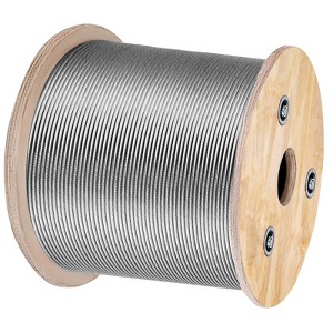 VEVOR T316 Stainless Steel Cable 1/8"7x7 Steel Wire Rope Cable 500FT Cable Railing Transport Wire Rope Cable for Railing Decking DIY Balustrade,Silver - 1 of 4