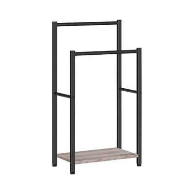 Apex Vanguards 2-Tier Greige Freestanding Towel Rack