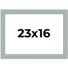 PosterPalooza | Refined Blue Picture Frame - UV Acrylic, Backing Board, Hanging Hardware Included - 2 of 4