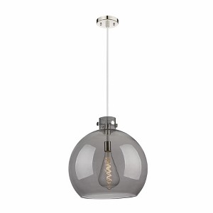 Newton Sphere - 1 Light Pendant In Industrial Style-18.25 Inches Tall and 18 Inches Wide - 1 of 1