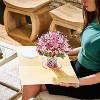 Paper Love HugePop 3D Cherry Blossom Pop Up Card with Detachable Paper Flower Bouquet, Gift for All Occasions - Jumbo 10" x 14" Cards - 4 of 4