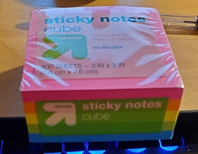 Post-it® Super Sticky Notes Cube - Assorted, 3 x 3 in - Fry's Food Stores