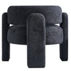 NicBex Boucle Fabric Accent Chair,Upholstered Living Room Chairs with Mid-Height Ring Backrest,Modern Armchair,Accent Chairs for Living Room - 4 of 4