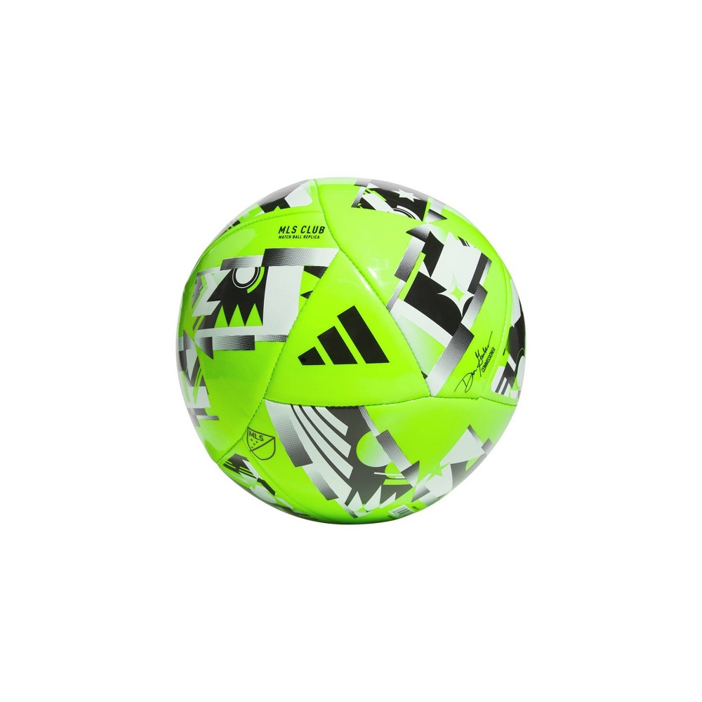 Adidas MLS Size 5 Club Sports Ball - Green. Box Damaged.