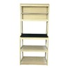 NicBex 5-Tier Storage Shelves,Storage Bakers Rack with Coffee Bar,Kitchen Shelves,Microwave Stand for Living Room - 2 of 4