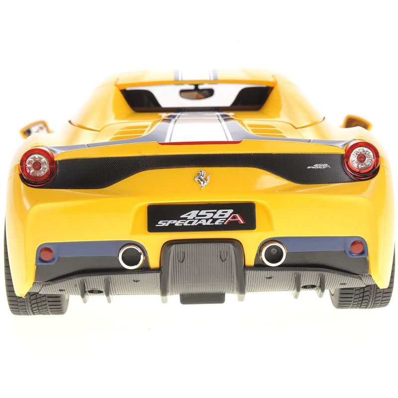 Link Ready! Set! Go!1:14 RC Ferrari 458 Speciale A Radio Remote Control Sports Car - Yellow, 4 of 12