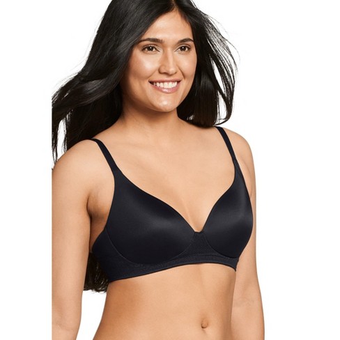 Jockey Women's Forever Fit T-shirt Molded Cup Lace Bra 3x Black : Target