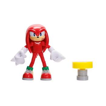 Sonic the Hedgehog Knuckles with Spring Action Figure