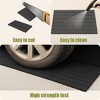 Chic Crate 24Pcs 12"x24" Interlocking Plastic Deck Tiles – Dark Gray, Waterproof - 4 of 4