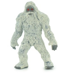 Collectible Wildlife Gifts | Yeti, Abominable Snowman, Rubber, Hand Painted, Realistic, Model,  Toy,  Educational, Gift,   2 1/4"   F4235 B376 - 1 of 4