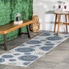 Nuloom Andi Textured Geometric Indoor and Outdoor Patio Area Rug - 2 of 4