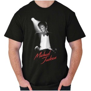 Michael Jackson King of Pop Spotlight Graphic T Shirt Men or Women Brisco Brands - 1 of 4
