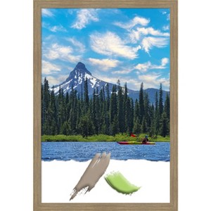 Amanti Art Woodgrain Stripe Wood Picture Frame - 1 of 4