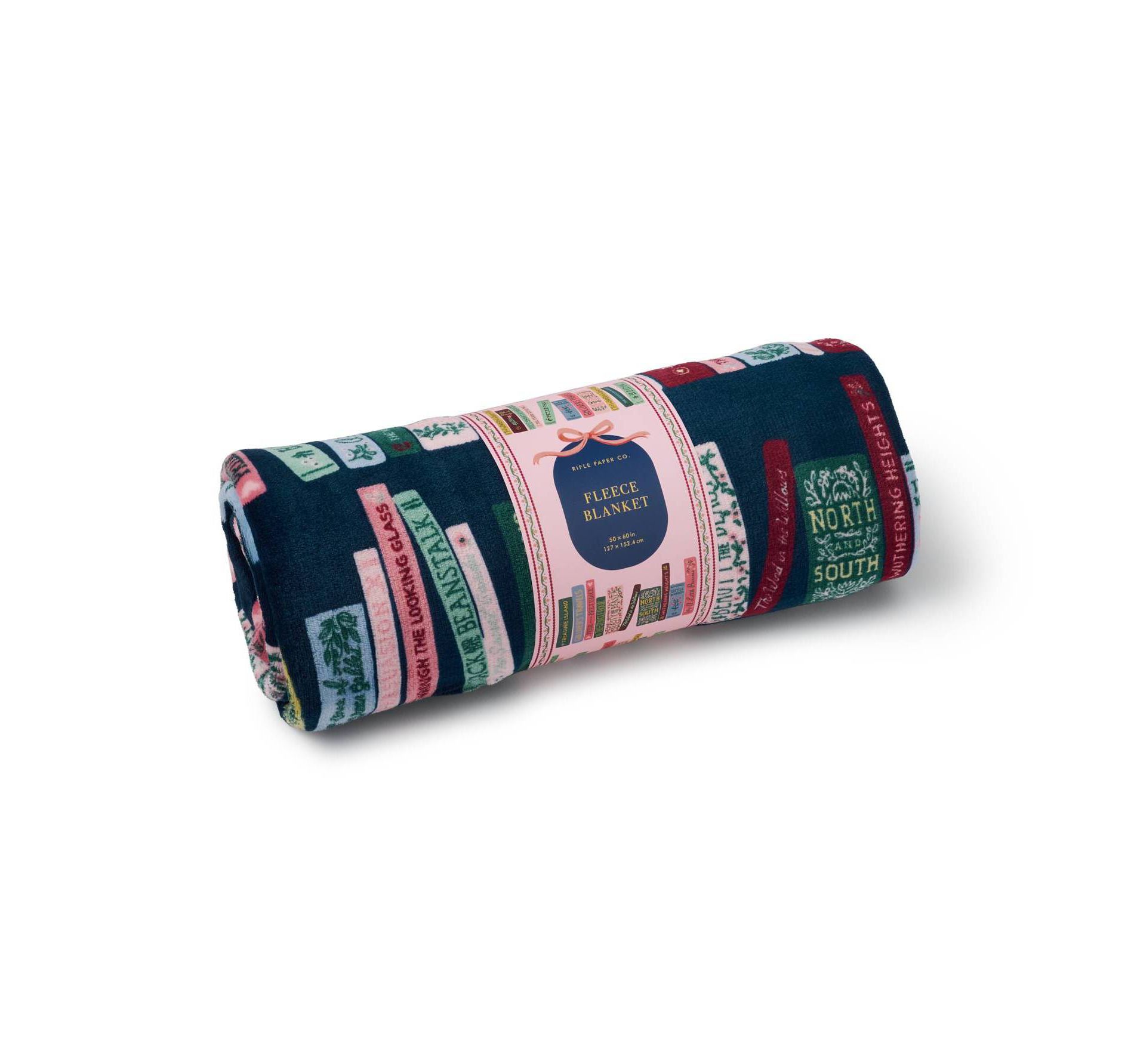 Rifle Paper Co. Ladies Night Book Club Fleece Blanket