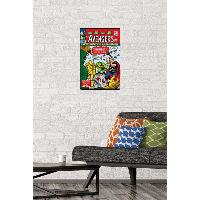 Trends International Marvel Comics - Avengers #1 Unframed Wall Poster Prints, 2 of 7