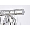 Elegant Lighting Chorus Line 3 light Chrome Wall Sconce Clear Royal Cut Crystal - 3 of 4