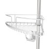 Better Living Products Tension Shower Caddy with Mirror Stainless Steel - 3 of 4