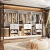 Besiost 40-In Closet Organizer with Drawers, Freestanding Closet System - 3 of 4